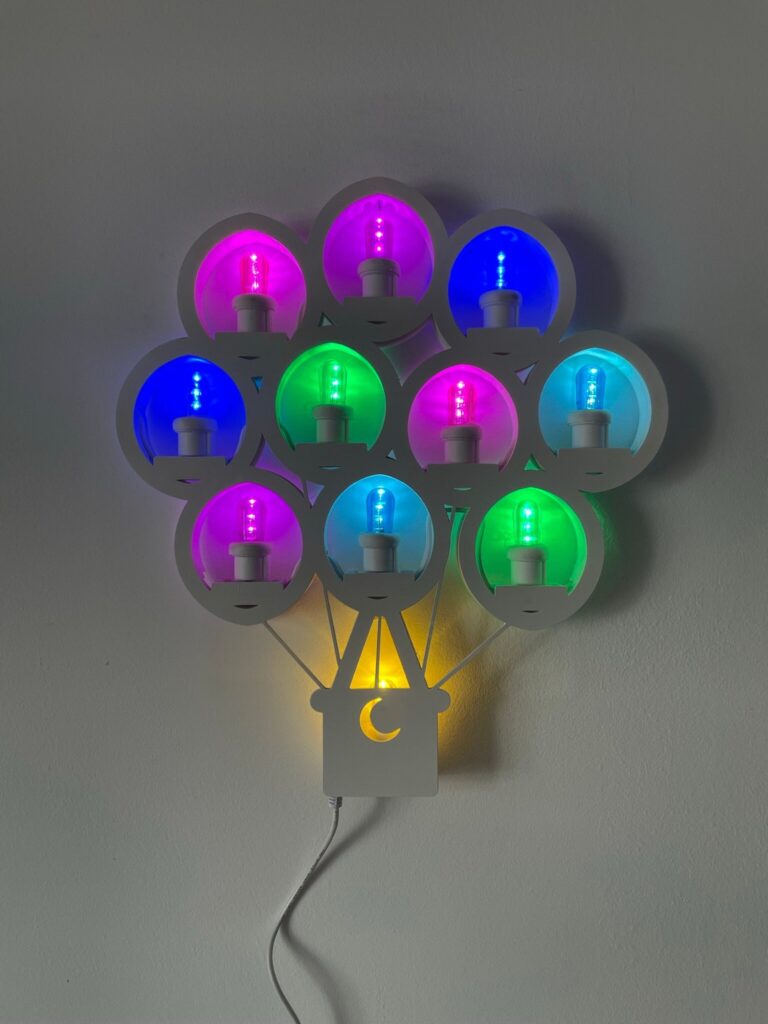 Luminaria mongolfiera