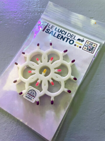 Calamita fiore in stampa 3d packaging