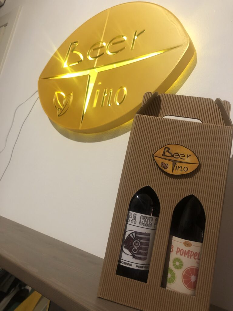 Insegna luminosa BeerTino