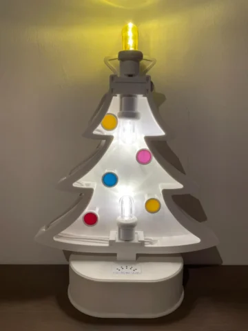 Luminaria albero di Natale batteria ricaricabile
