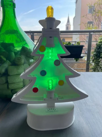 Luminaria albero di Natale con batteria ricaricabile Luminaria albero di Natale batteria ricaricabile