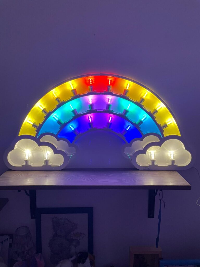 Luminaria arcobaleno