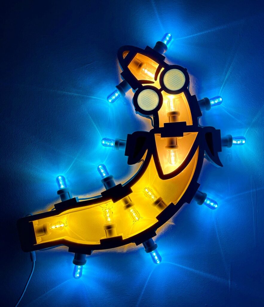 Luminaria banana salento