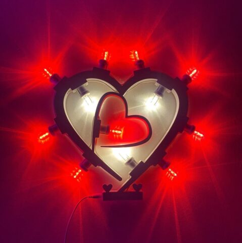 Luminaria cuore Luminaria cuore
