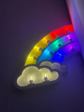 Luminaria mezzo arcobaleno luminaria mezzo arcobaleno